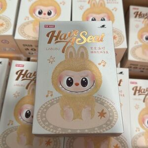 Authentic pop mart have a seat labubu have a seat - blind box, unopened